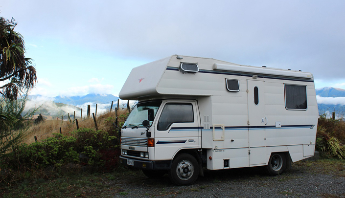 Stockage d'&eacute;nergie pour camping-car